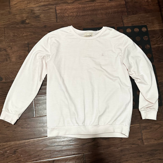 Mens Army light pink Soulstar Athletic Apparel Crewneck - XL