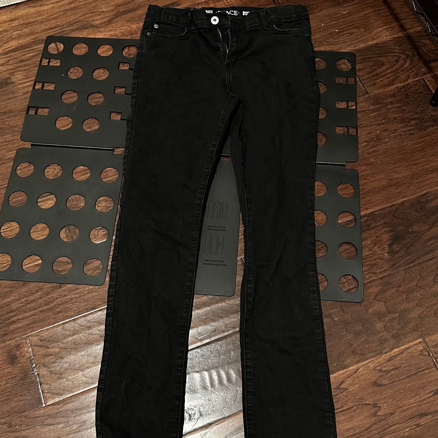 Children's Place Jeans Skinny Etroit Adjustable Waist Black Girls - Youth 16 - 28