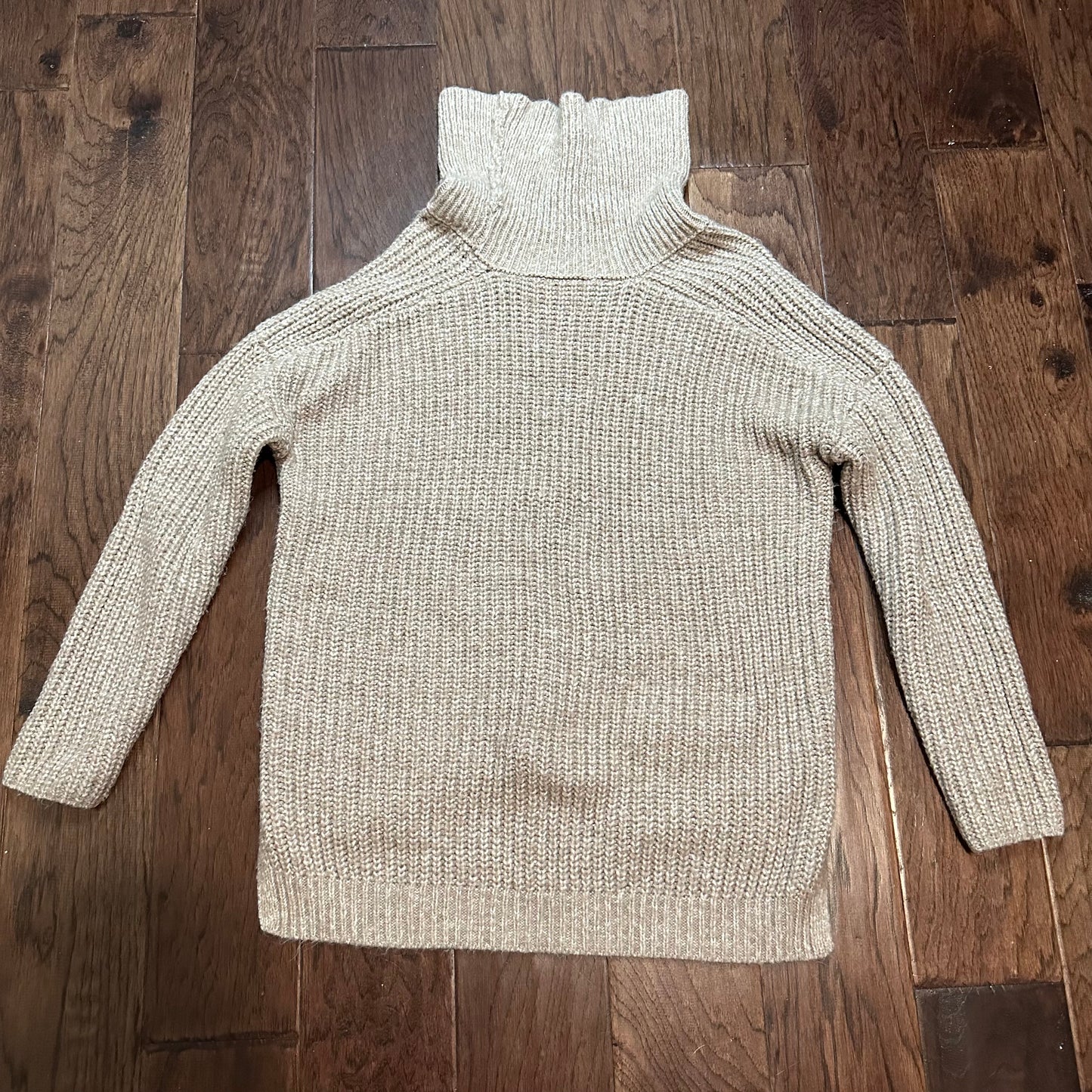 Time Tru Threaded Turtle Neck Sweater - Small