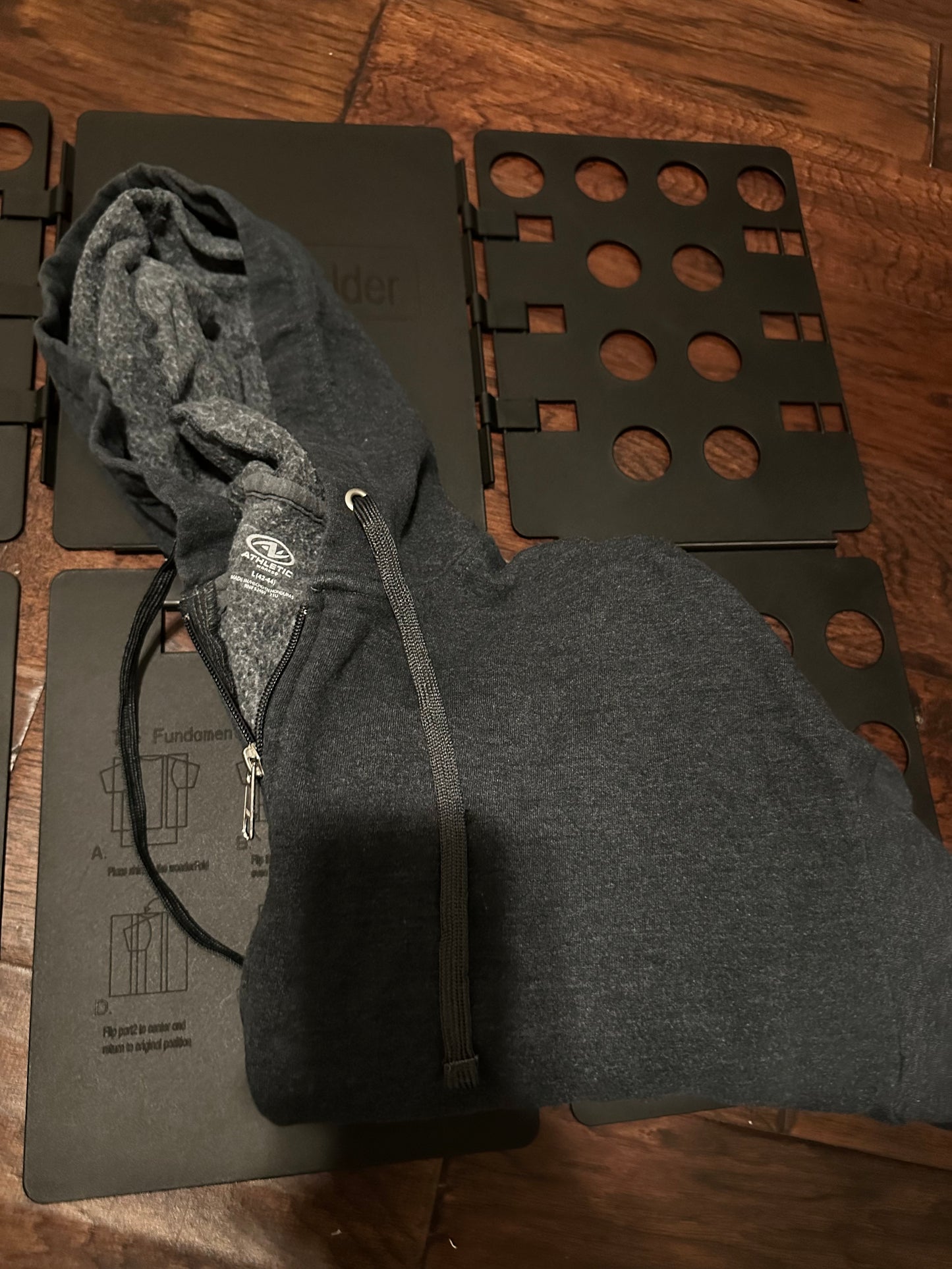 Athletic Zip Hoodie | Fleece Full Zip Hoodie | WFindThrift