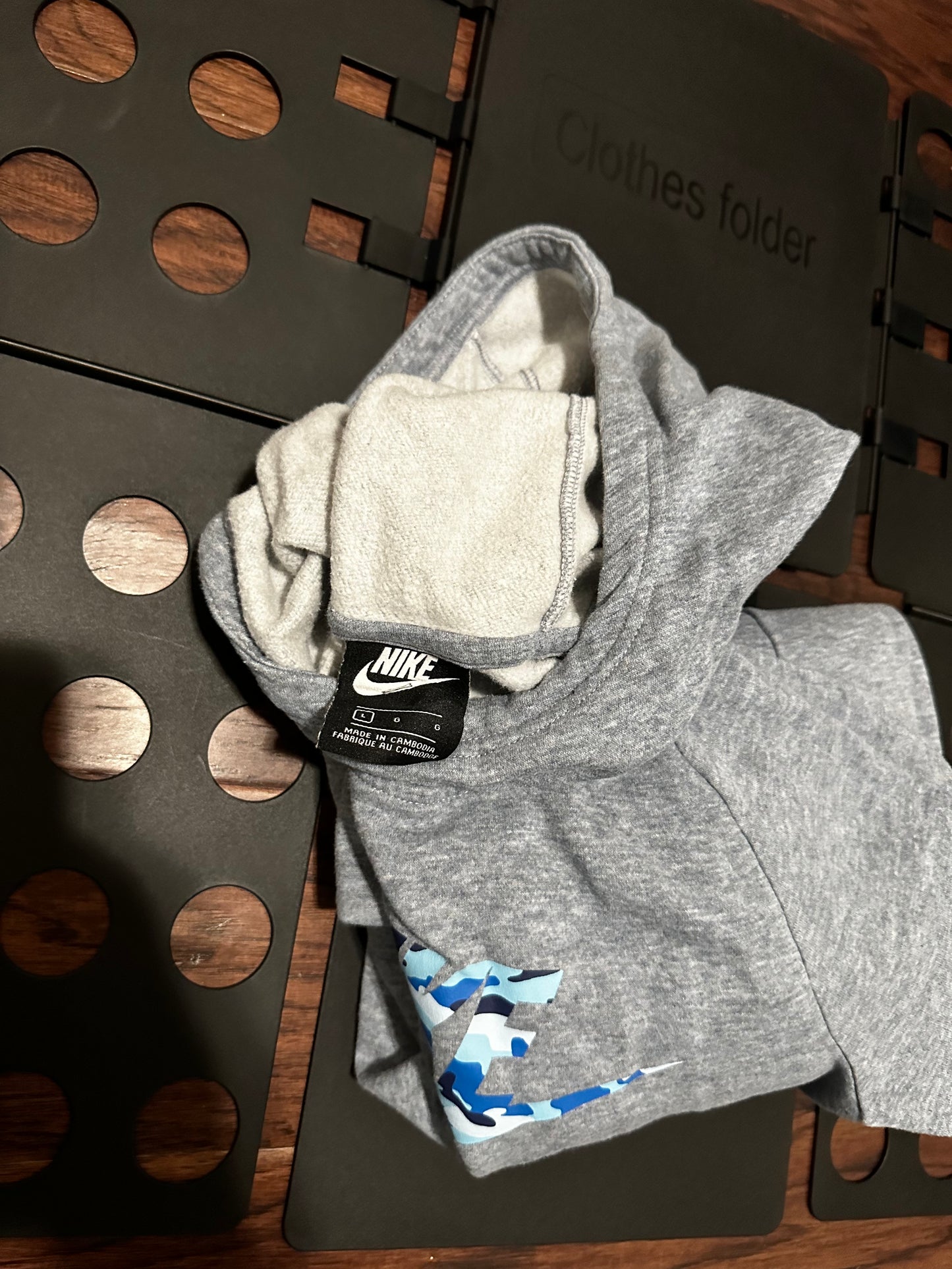 Nike Light grey hoodie - Youth Large