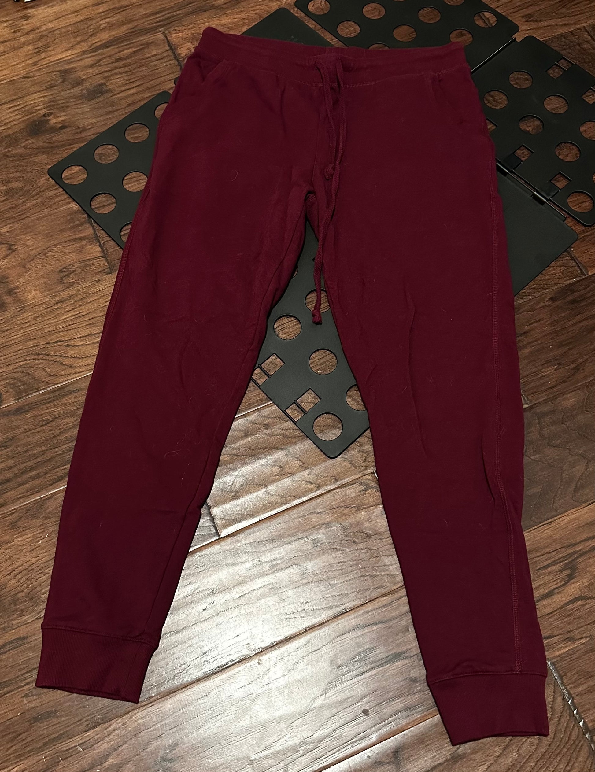 Ambiance Soft Sweatpants | Maroon Soft Sweatpants | WFindThrift