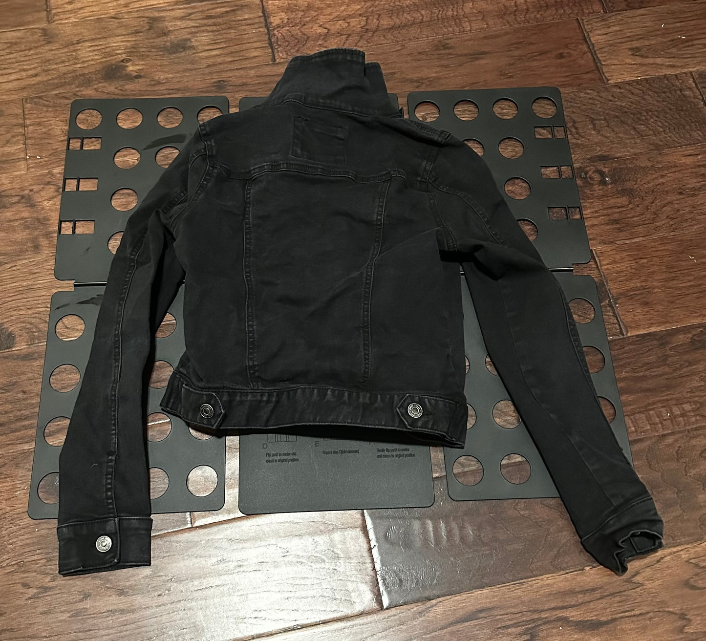 Mudd Black Jean Jacket - xs