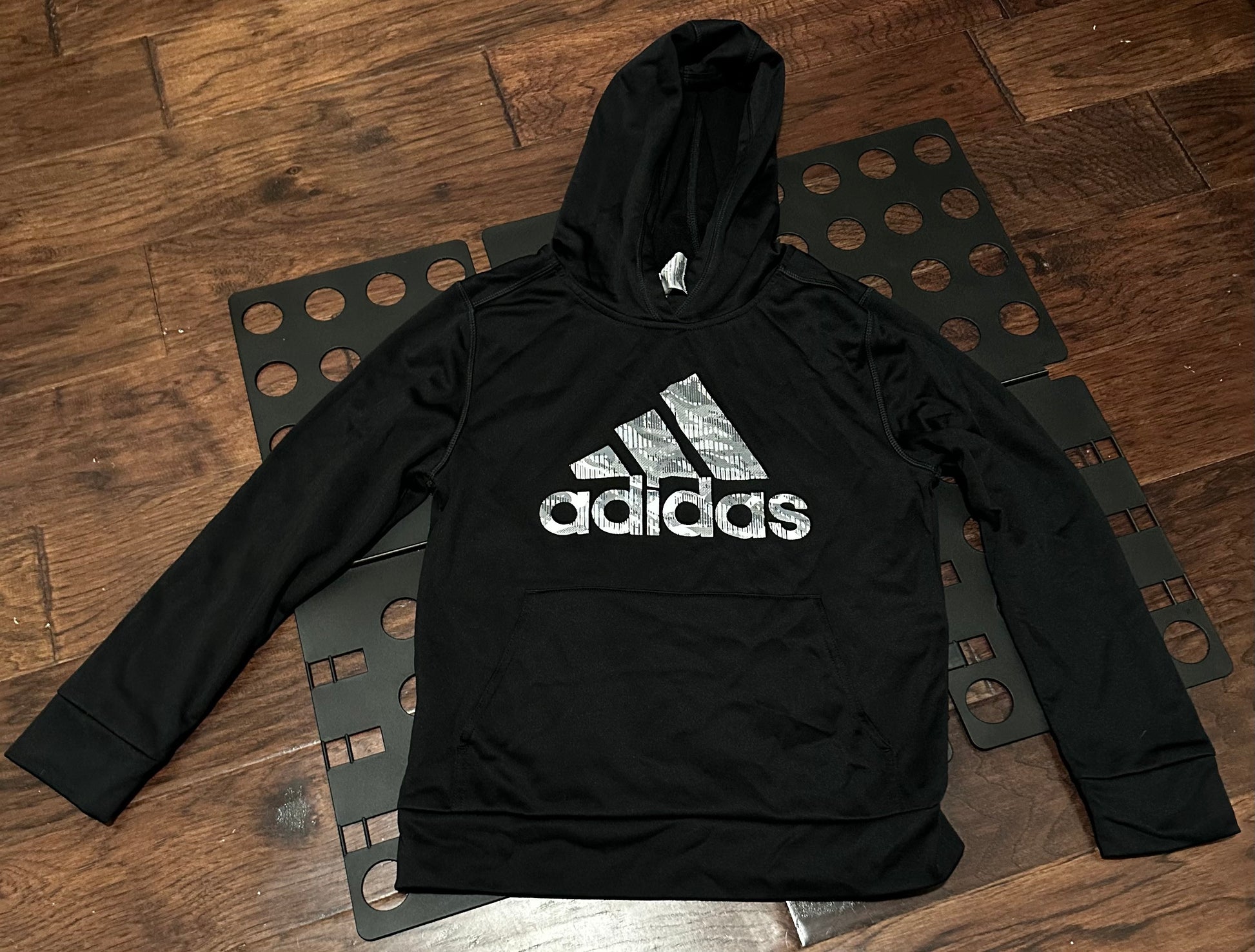 Adidas Black Hoodie | Black Adidas Hoodies | WFindThrift