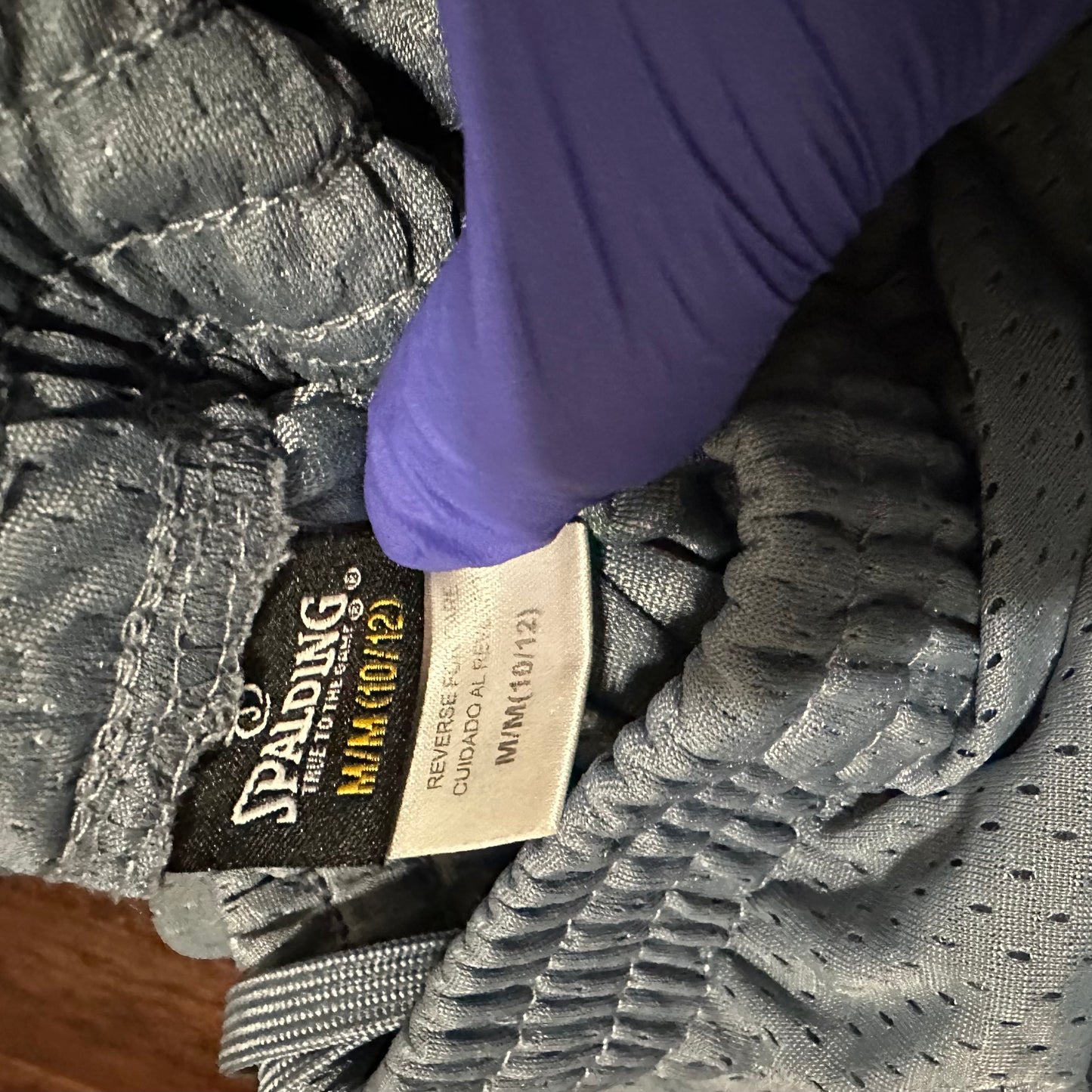 Spalding Athletic Grey shorts - Youth Medium