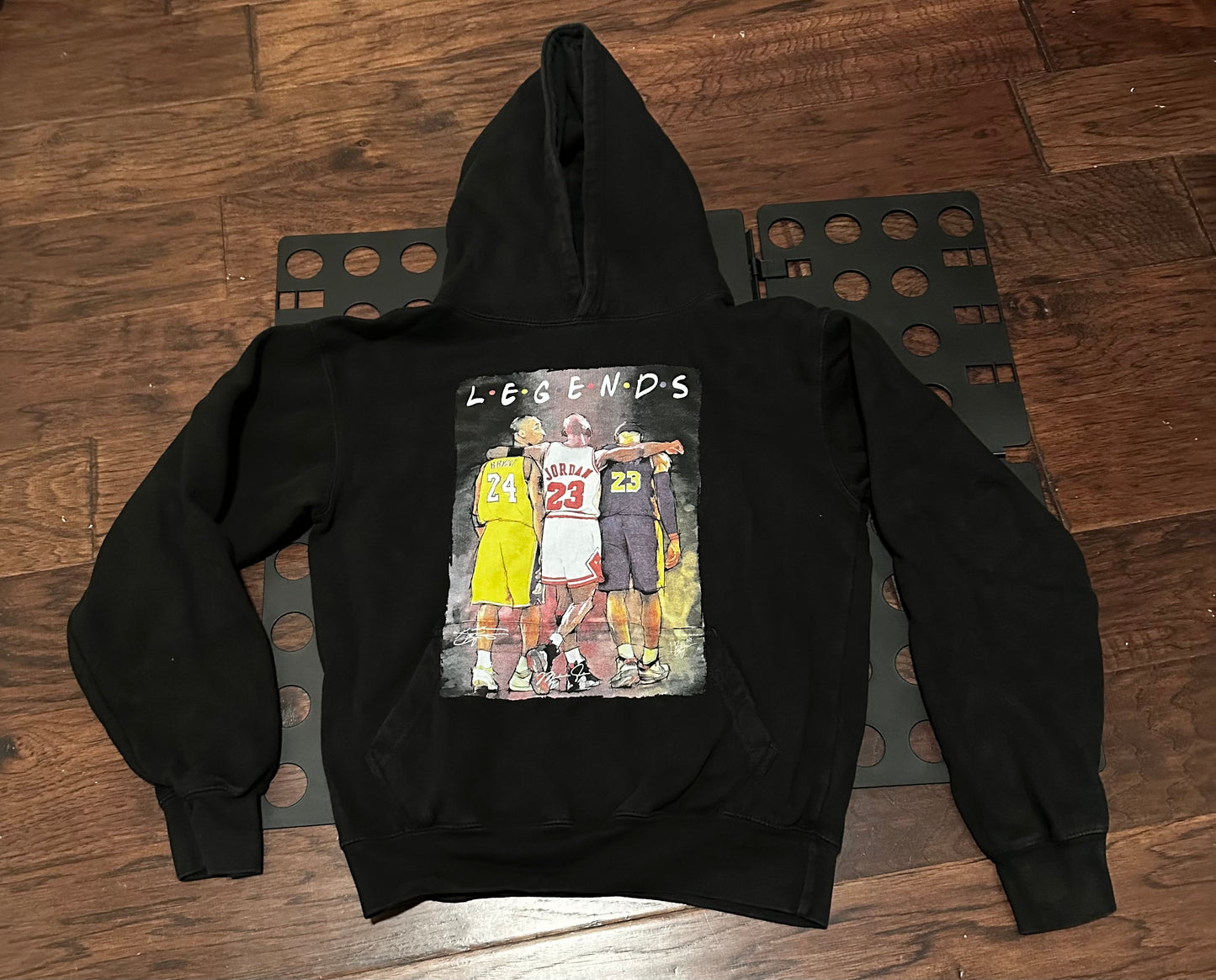 Legend Graphic Black Sweater - Small