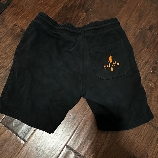 Go hard or go broke Black Shorts - Medium