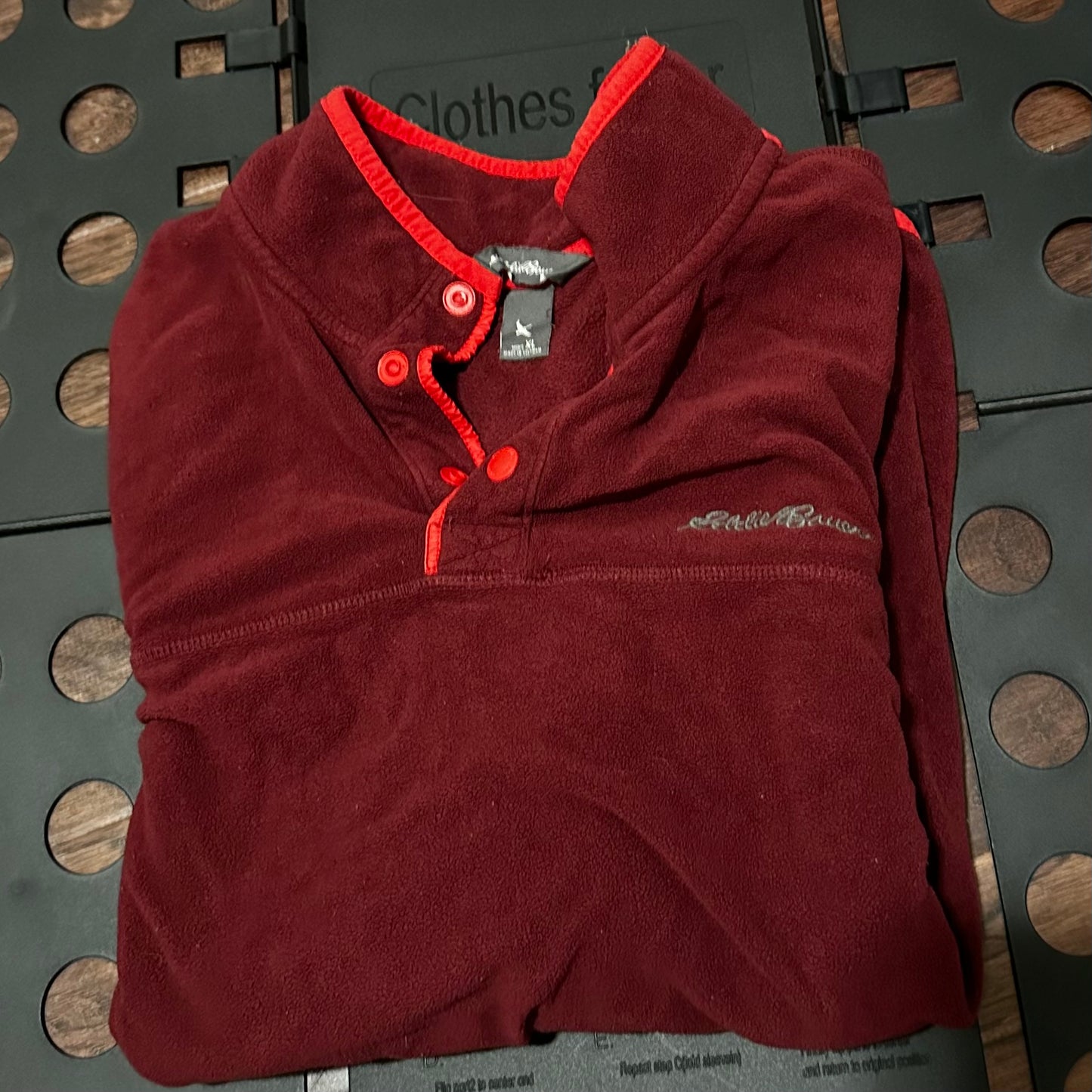 Eddie Bauer Red fleece - Youth XL