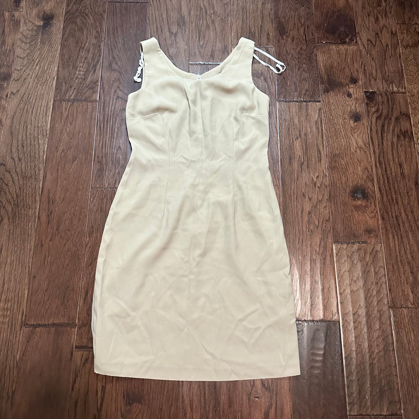 S.L. Fashions Tan Dress - Size 8