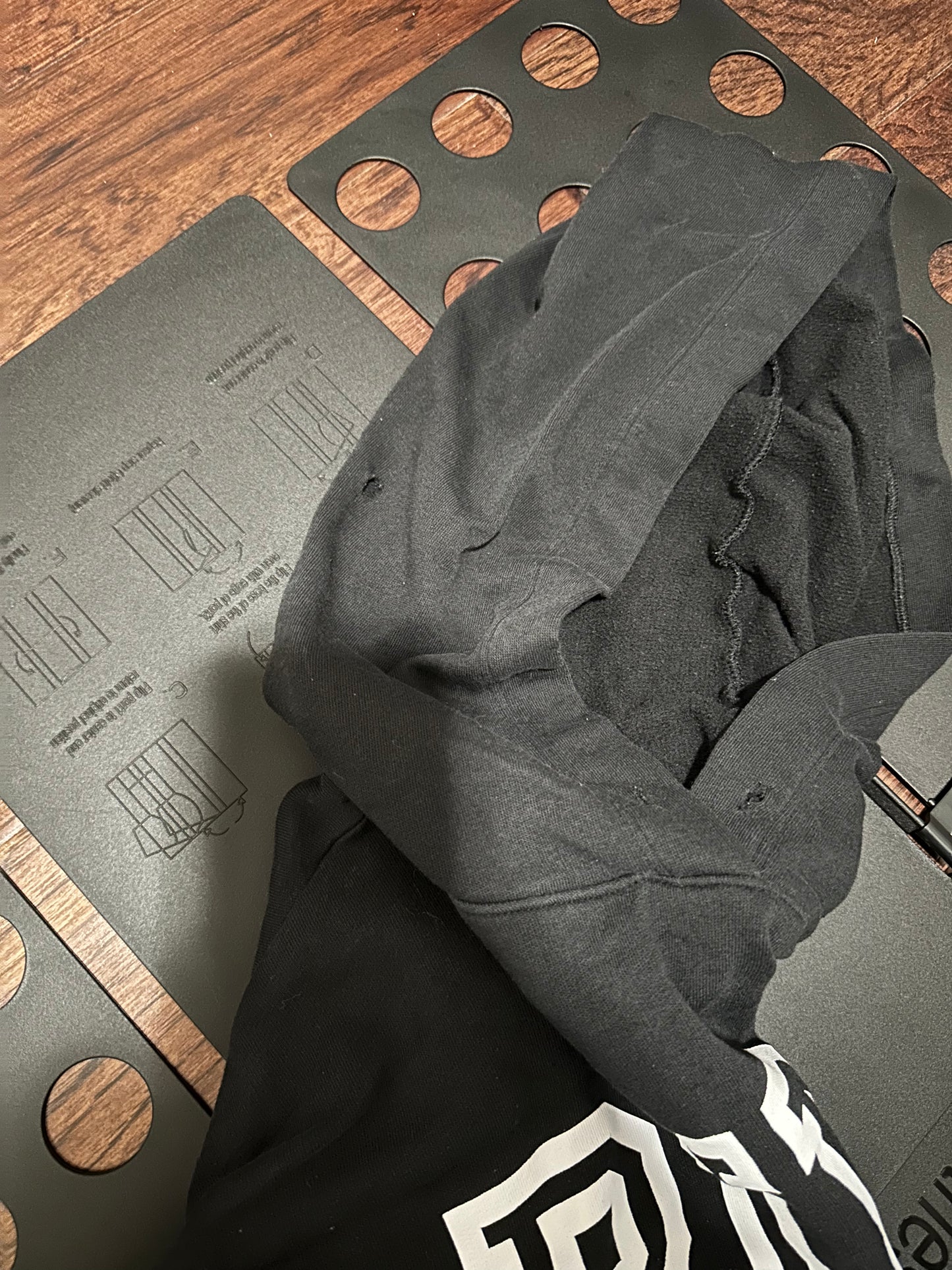 Victoria Secret Black Hoodie - Large