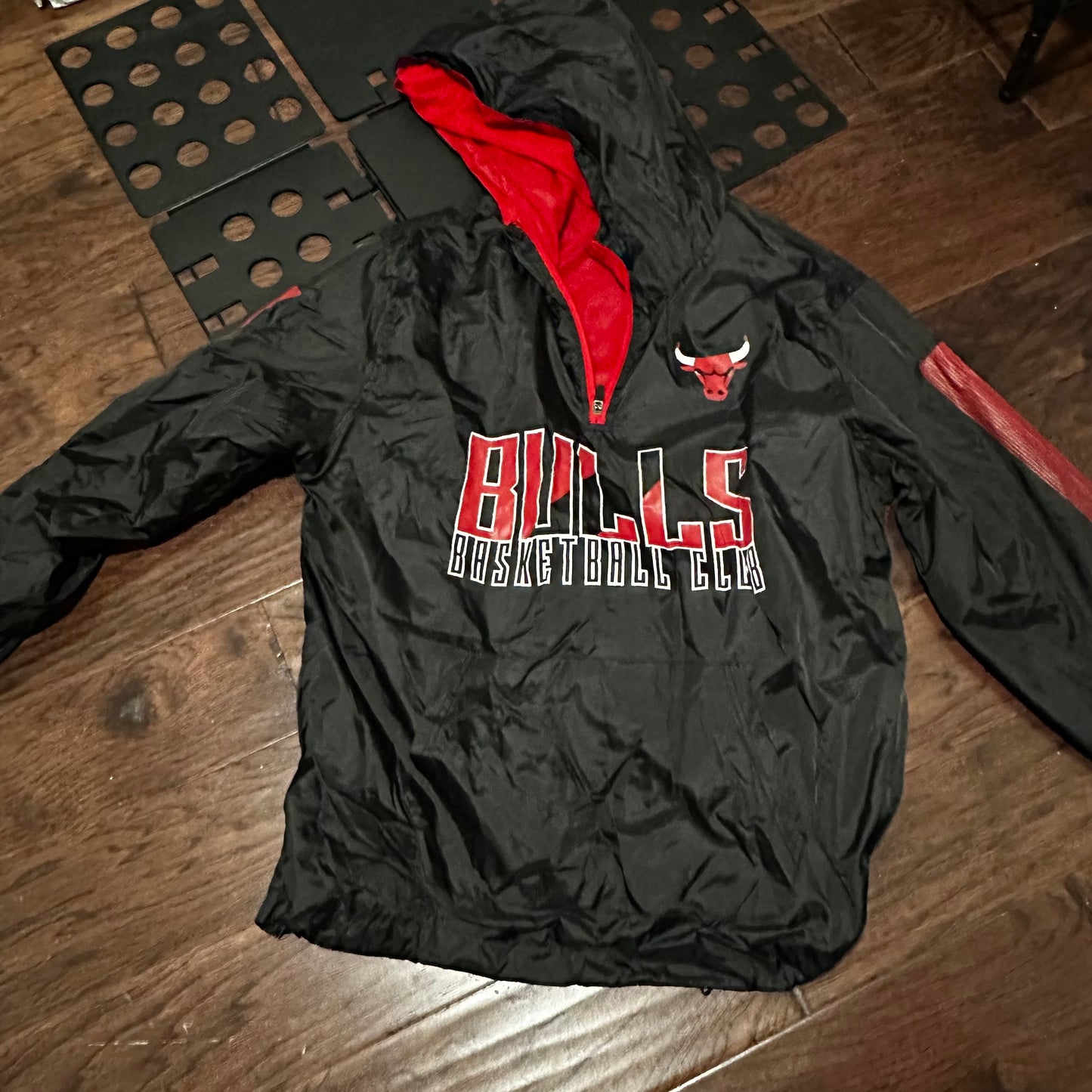 NBA Bulls Rain Jacket - Adult Large