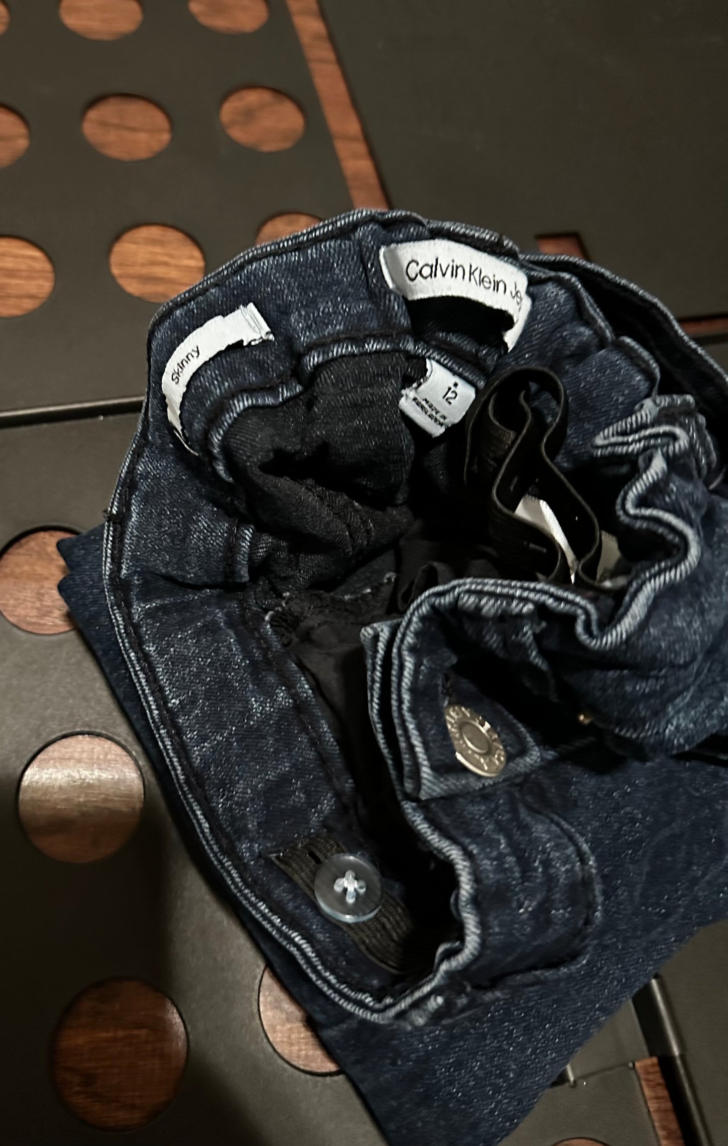 Calvin Klein Dark Blue Jeans - Youth 12