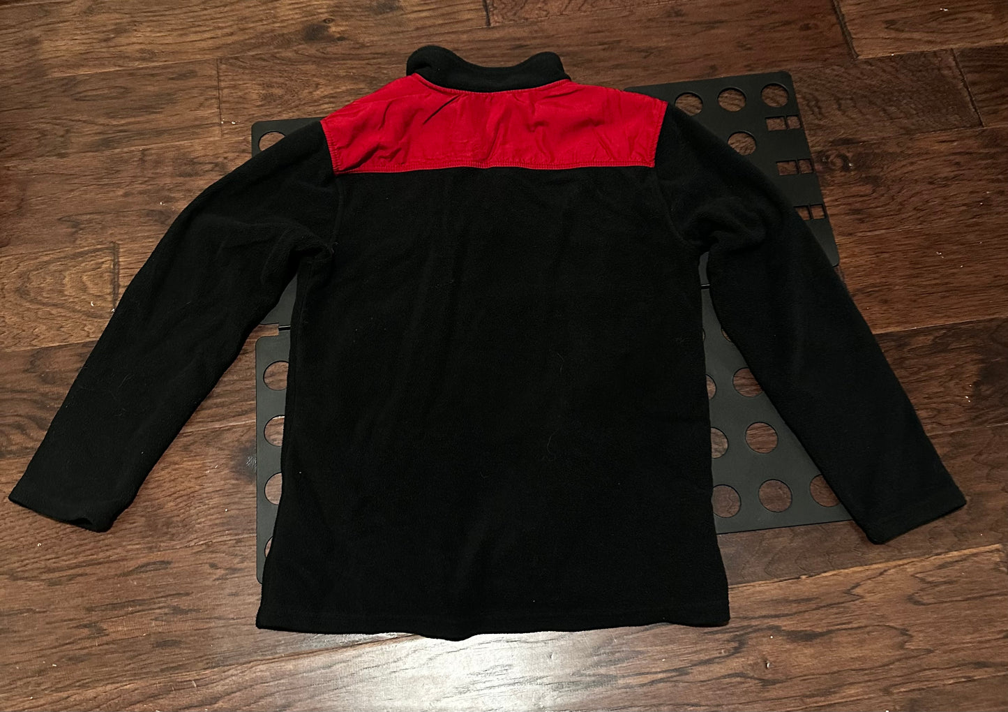 Men's Collegiate Flanker | Alabama Red and Black Fleece | WFindThrift