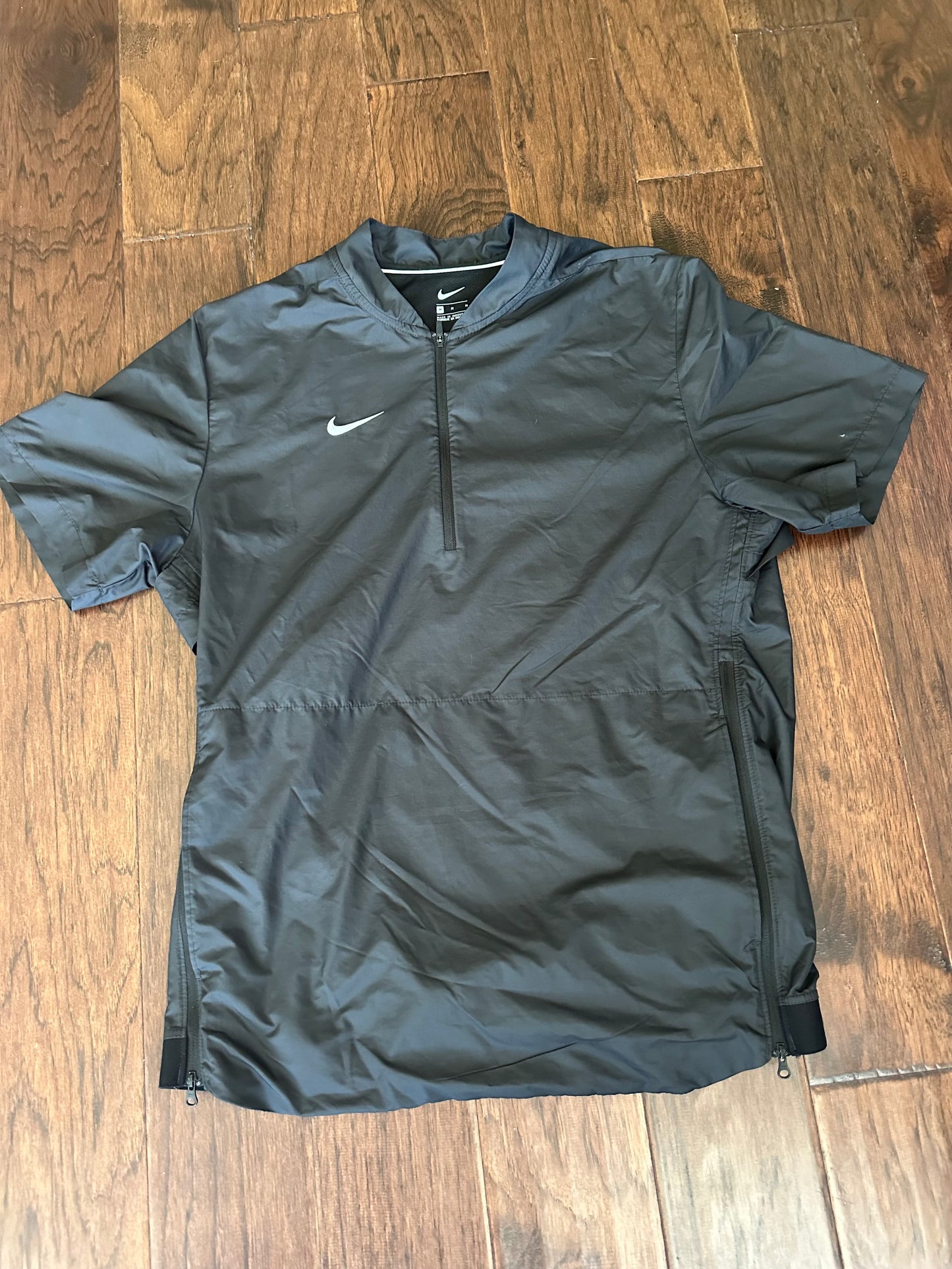 Nike - Black Windbreaker - Medium