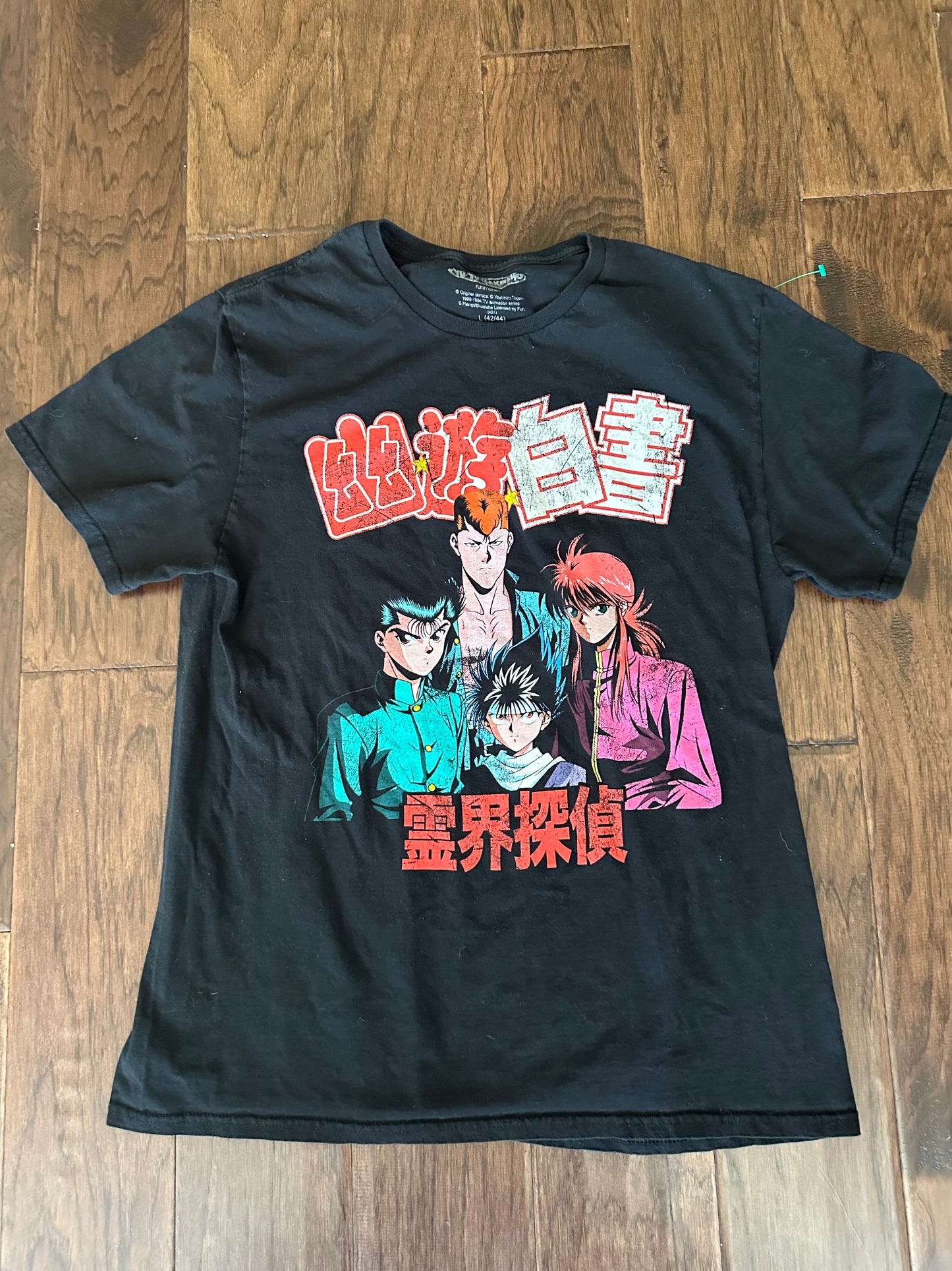 Anime Black Shirt | Anime Heroes T-Shirt Black | WFindThrift