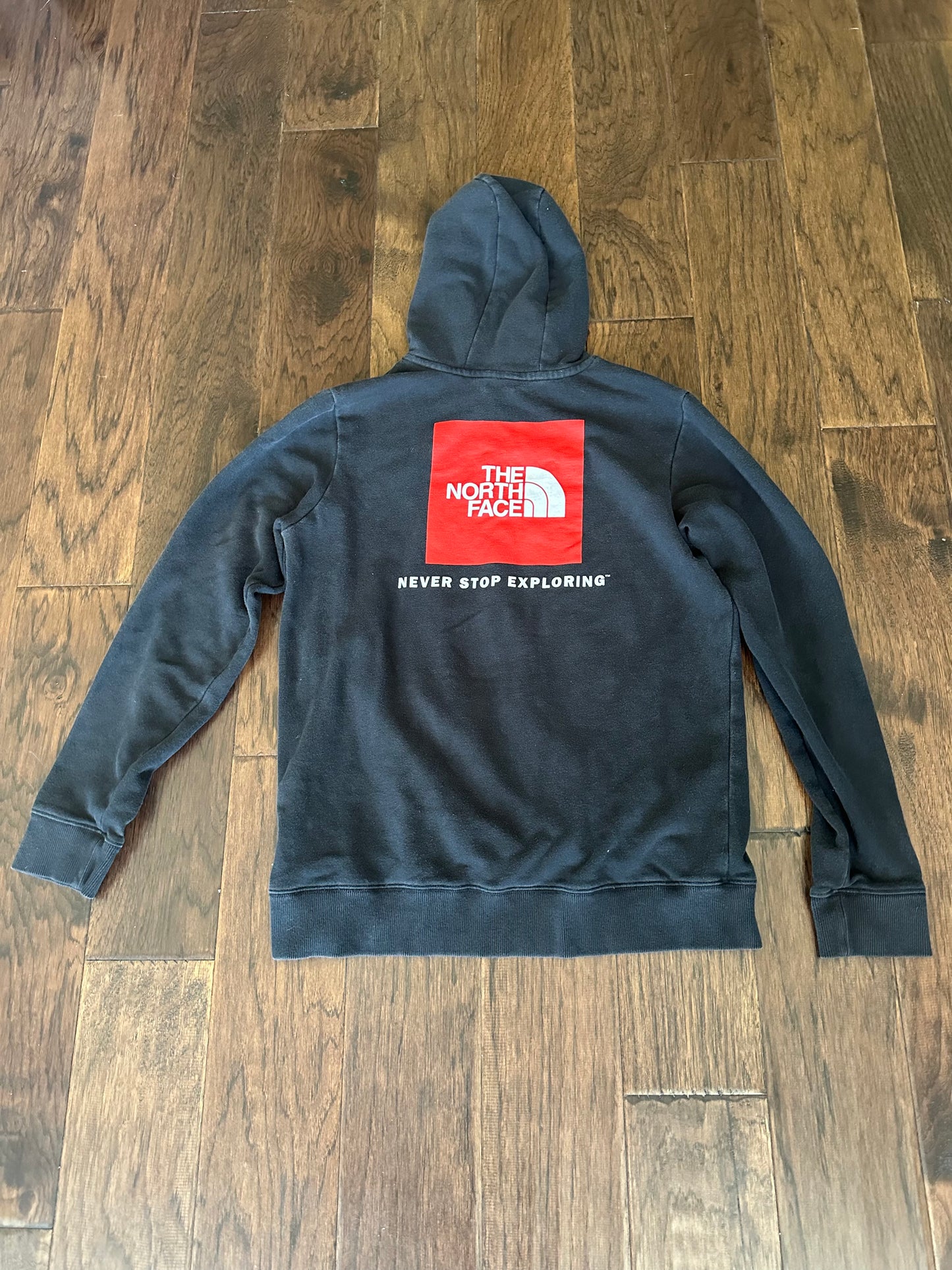 North Face - Black Hoodie - Youth XL