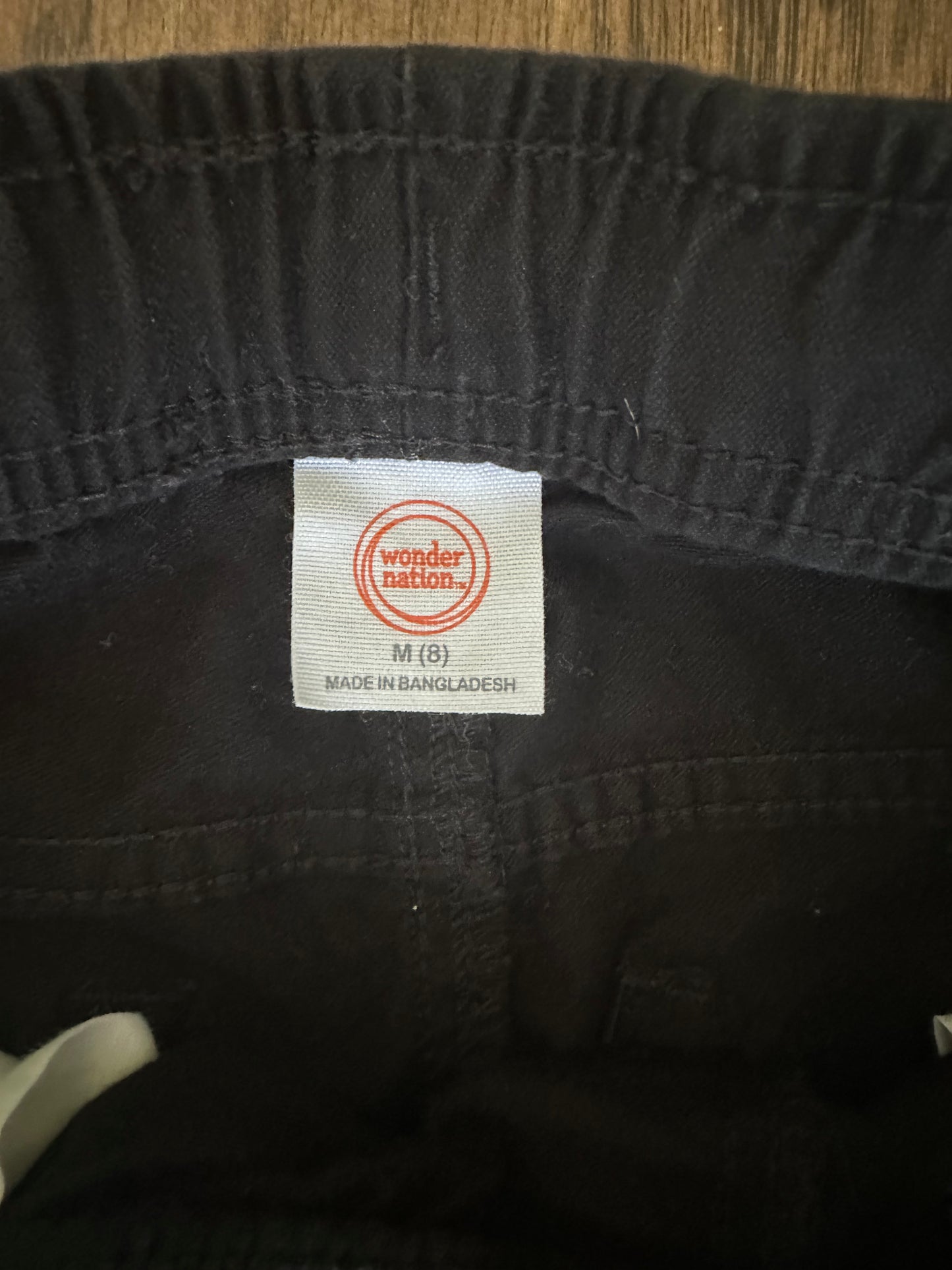 Wonder Nation - Black Joggers - M (8)