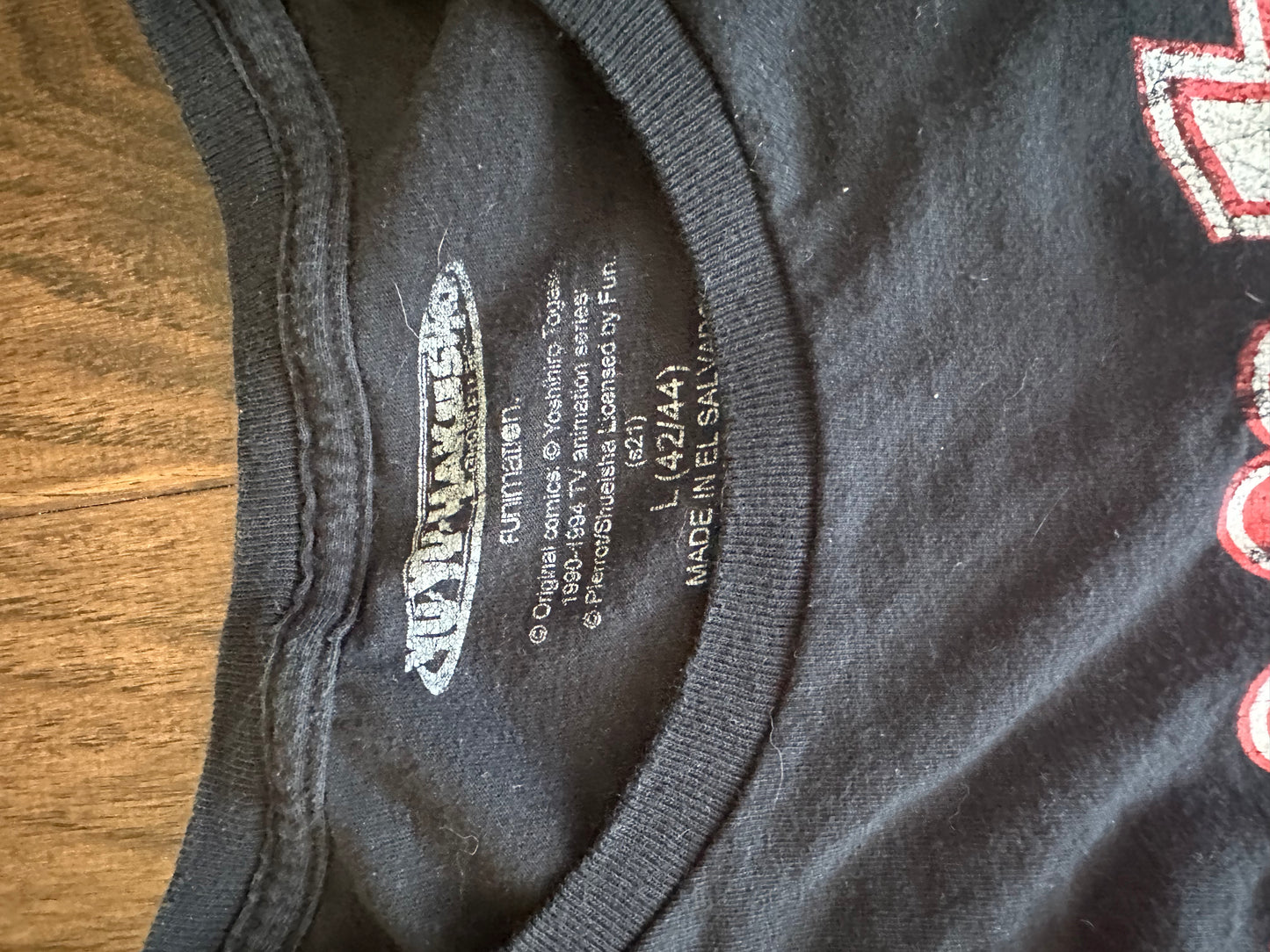 Anime Black Shirt | Anime Heroes T-Shirt Black | WFindThrift