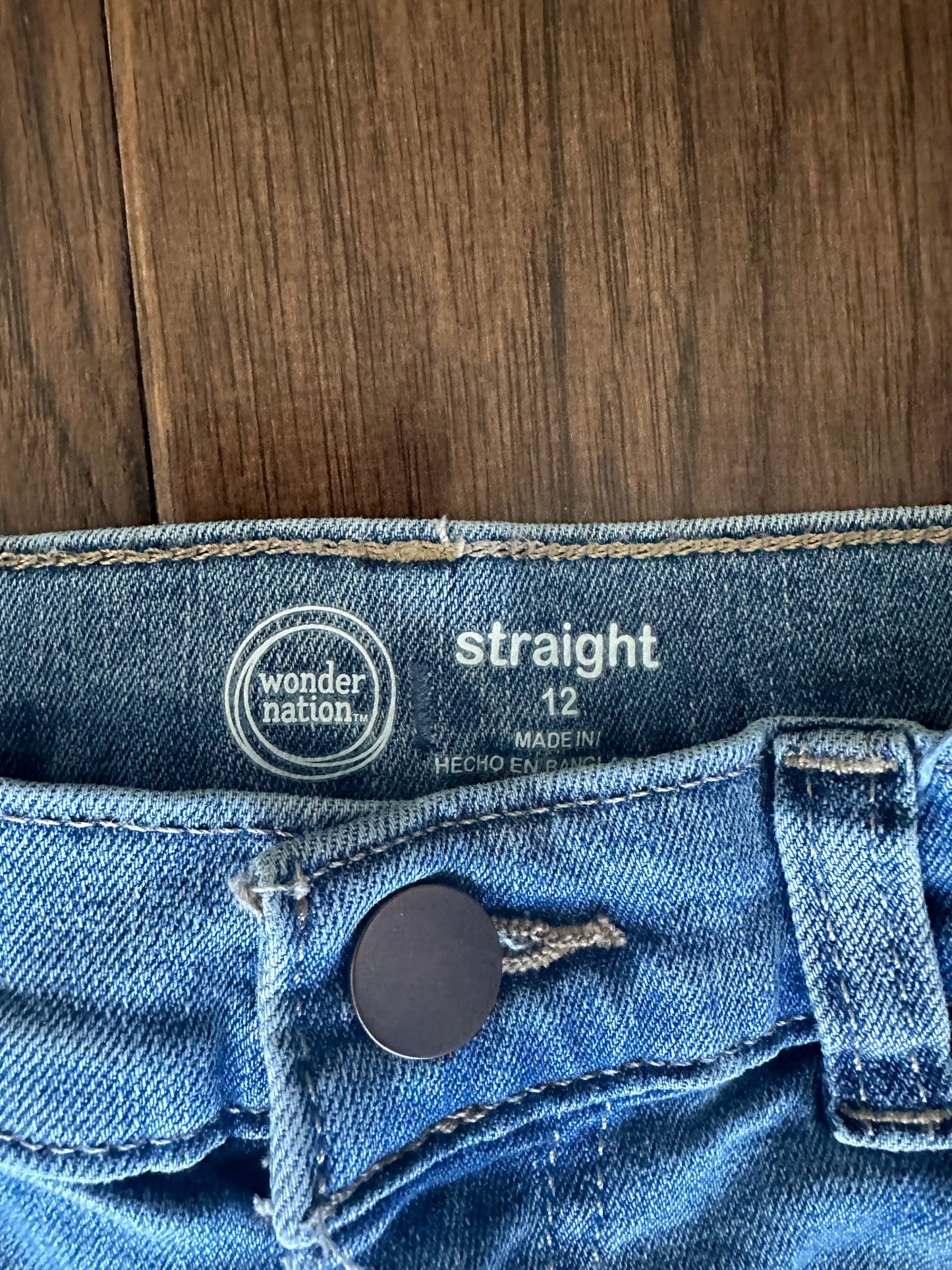 Wonder Nation - Blue Jeans - size 12