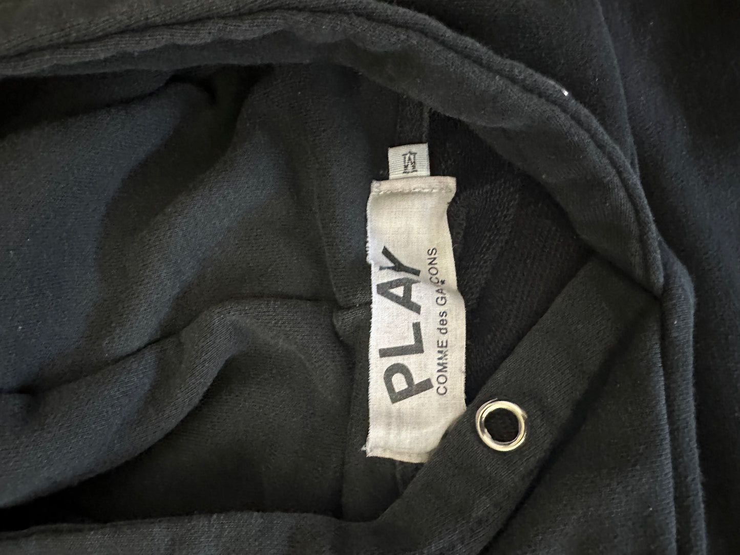 Play - Black Hoodie - medium