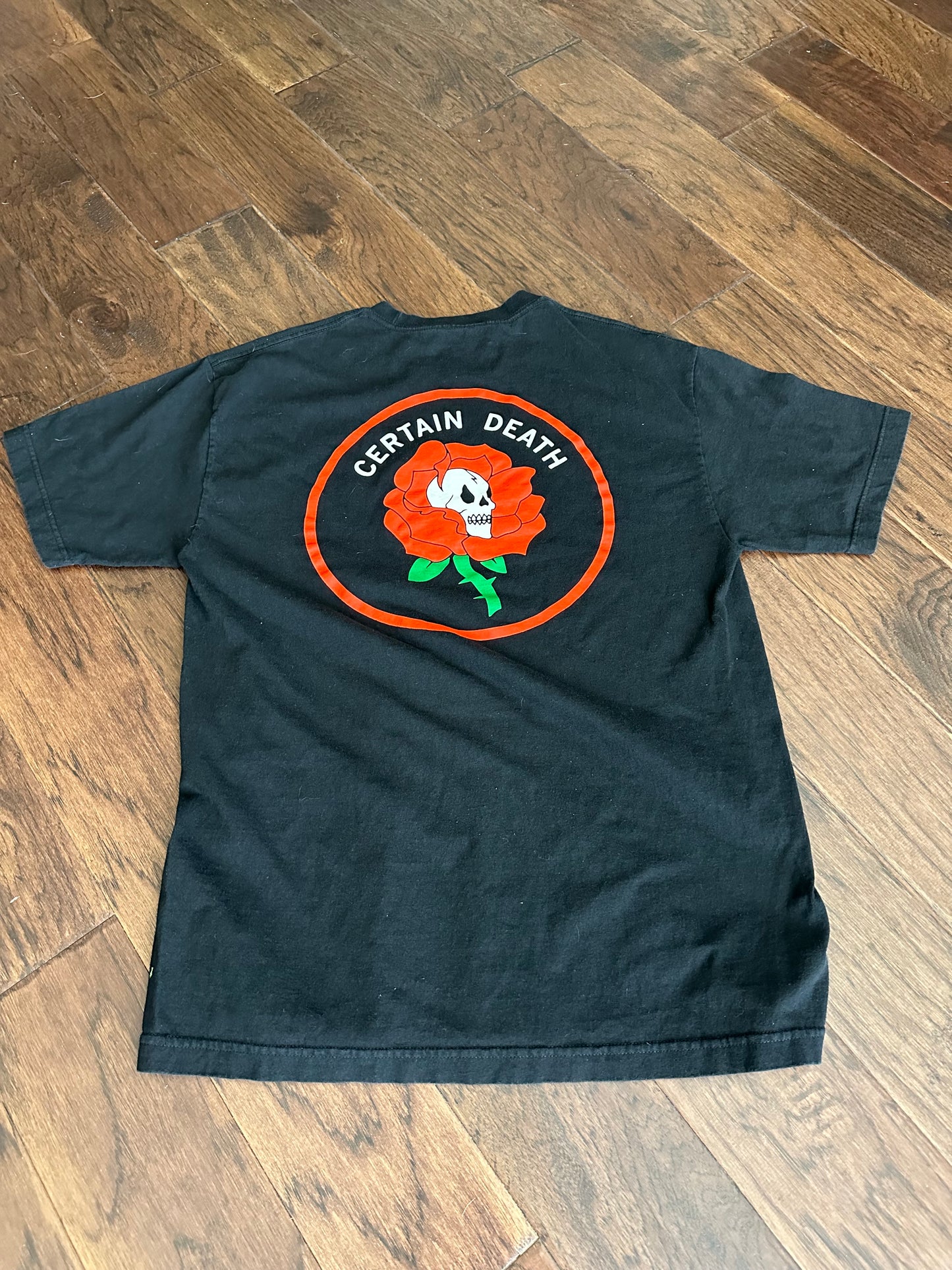 Zumiez CRAWLING DEATH CERTAIN ROSE T-SHIRT