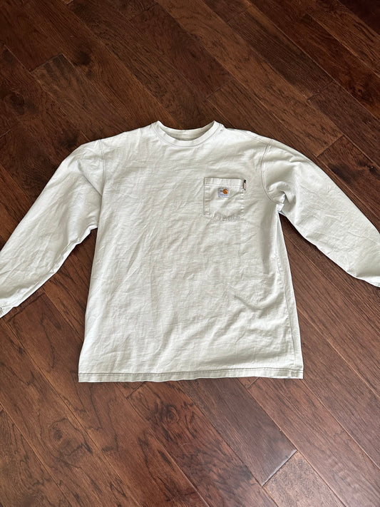 long sleeve Carhartt flame resistant shirt beige - Large