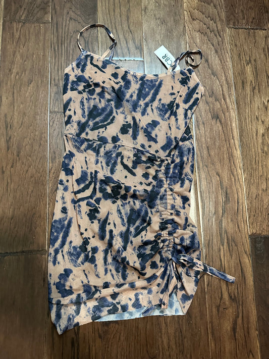 CBR Dress with blue design - Small