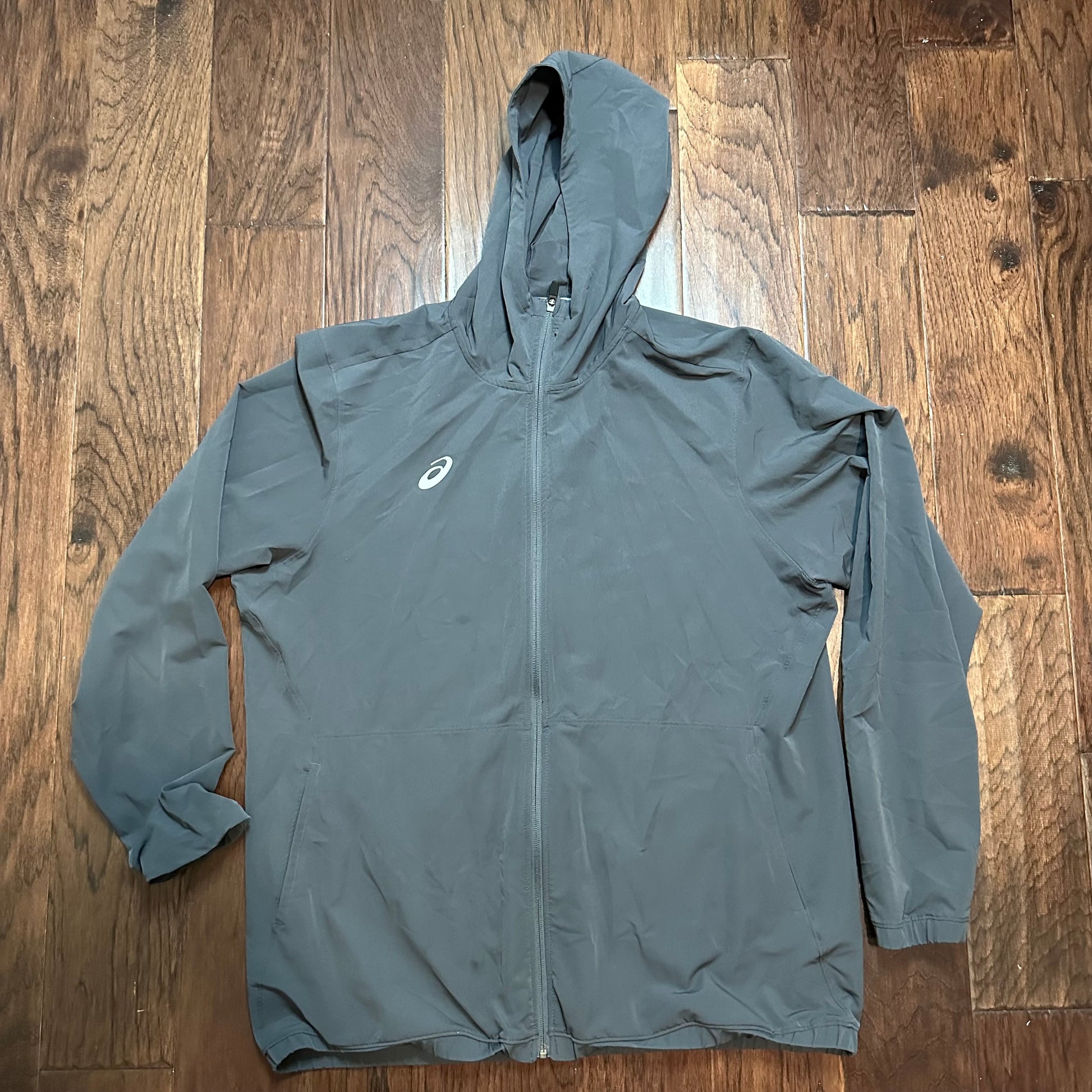 Asics Rain Jacket | Grey Rain Jacket | WFindThrift
