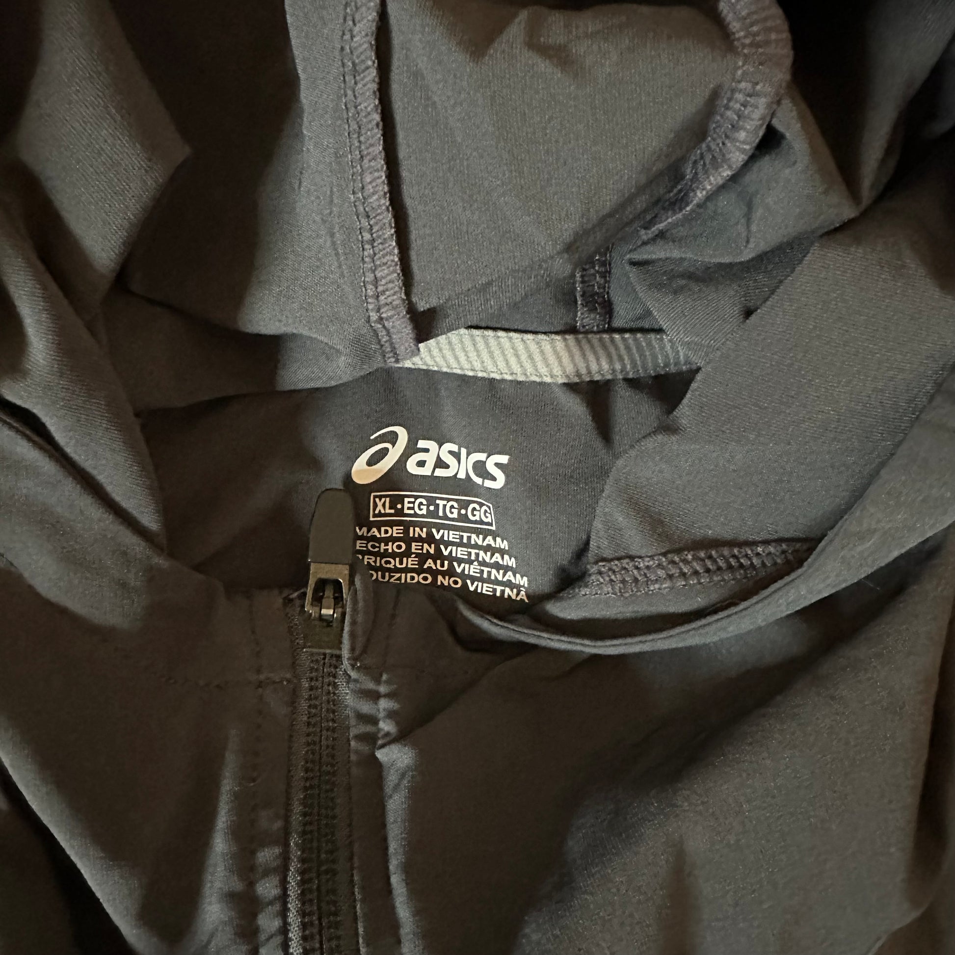 Asics Rain Jacket | Grey Rain Jacket | WFindThrift