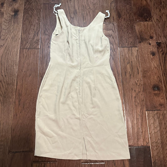 S.L. Fashions Tan Dress - Size 8