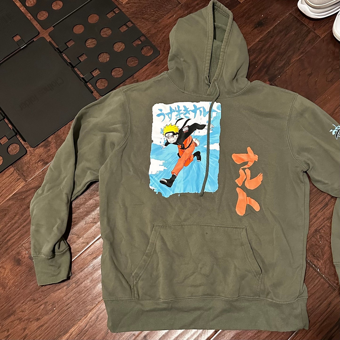 Olive Naruto Hoodie - Youth Large