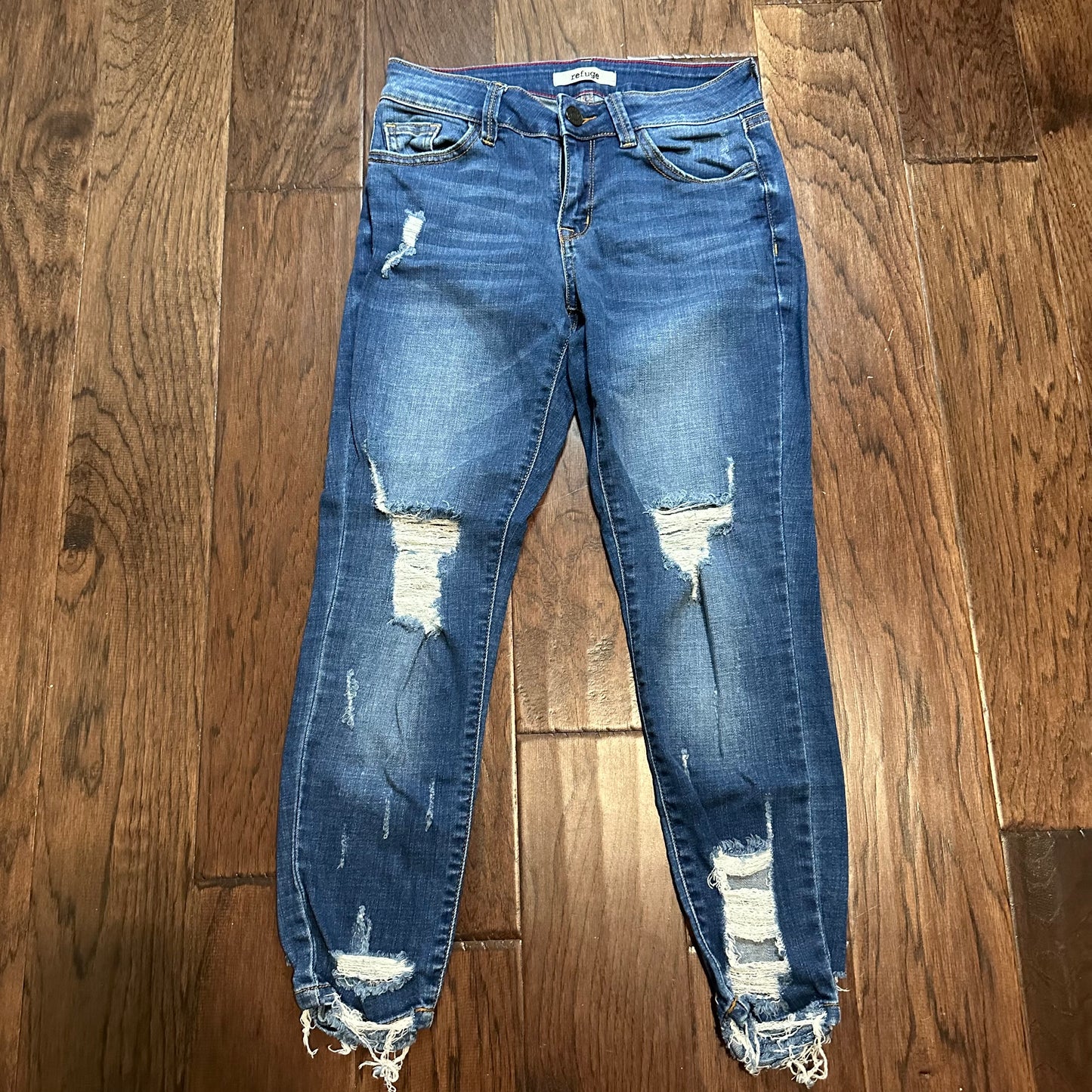 Refuge Ripped Jeans - size 0