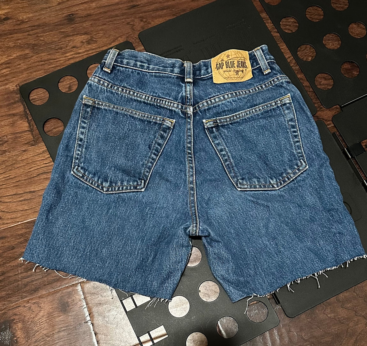 Gap women’s blue jean shorts - size 4