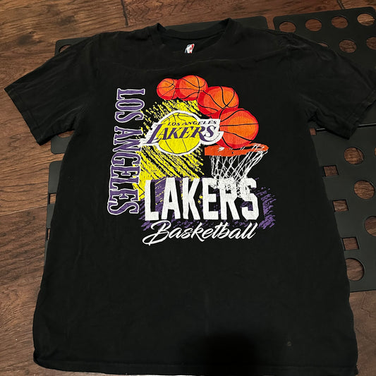 Lakers Black T- Shirt - Medium
