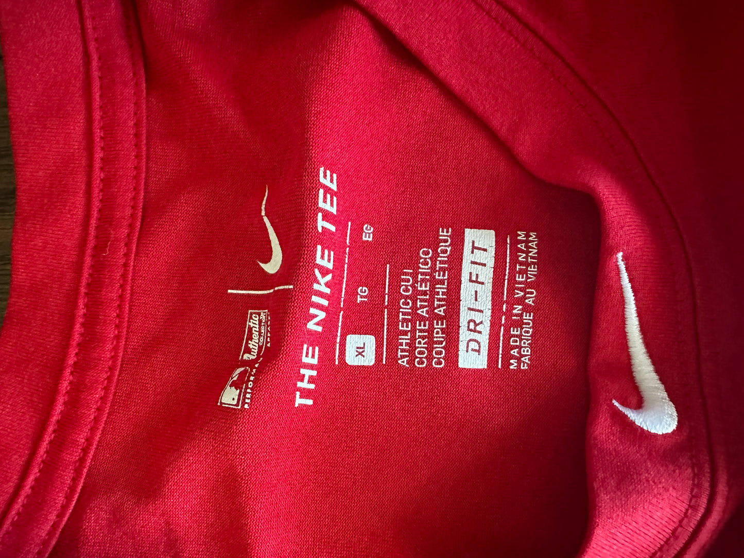 Texas Rangers Shirt - Red - XL slim