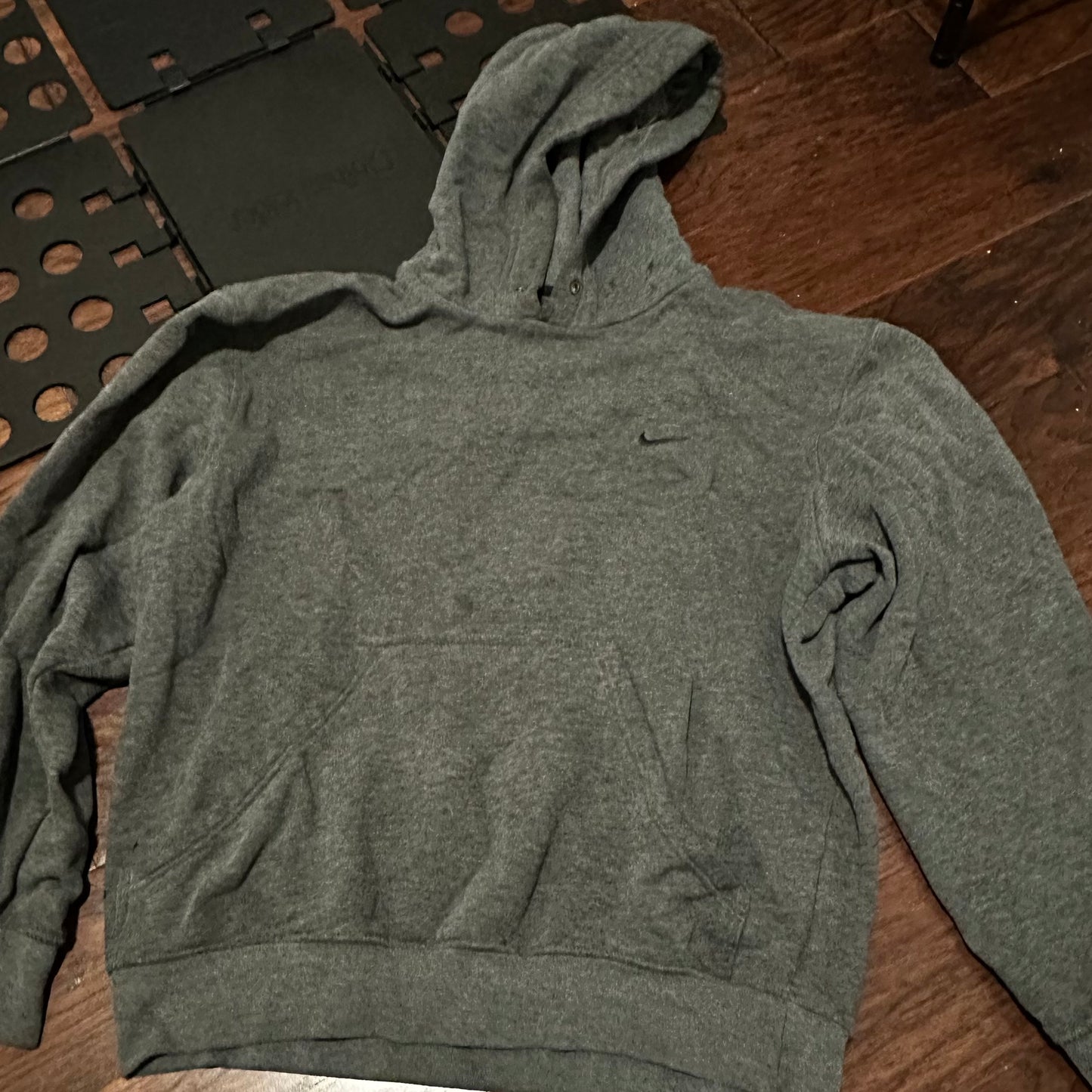 Nike Dark Grey hoodie - Large