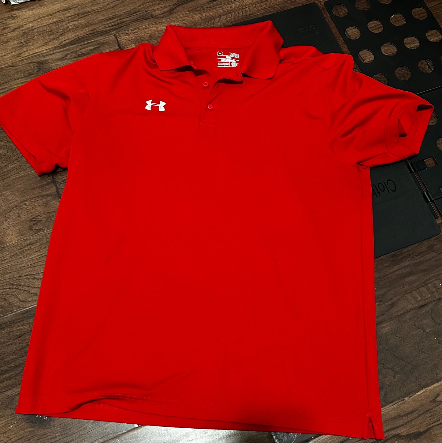 Under Armor Red Polo - XL