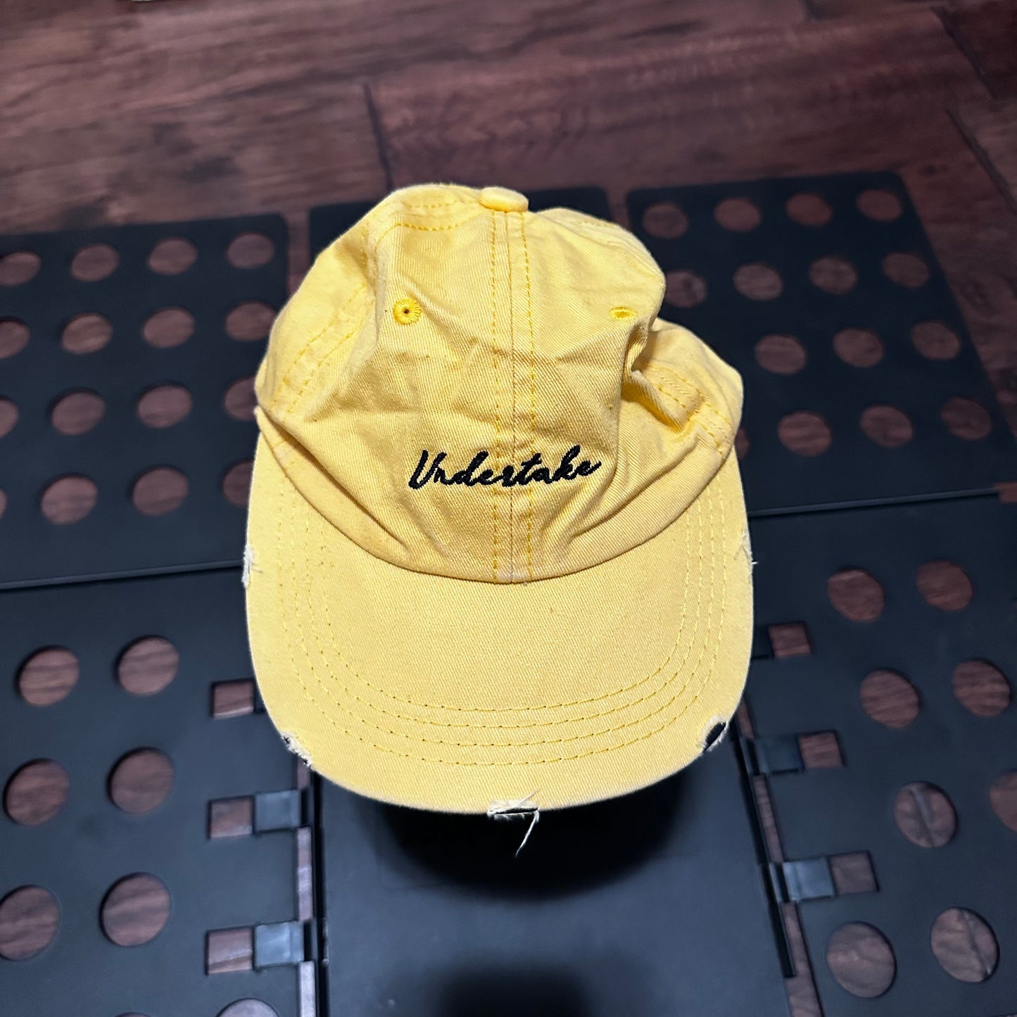 Yellow adjustable Hat