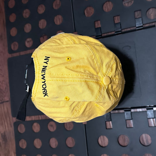 Yellow adjustable Hat