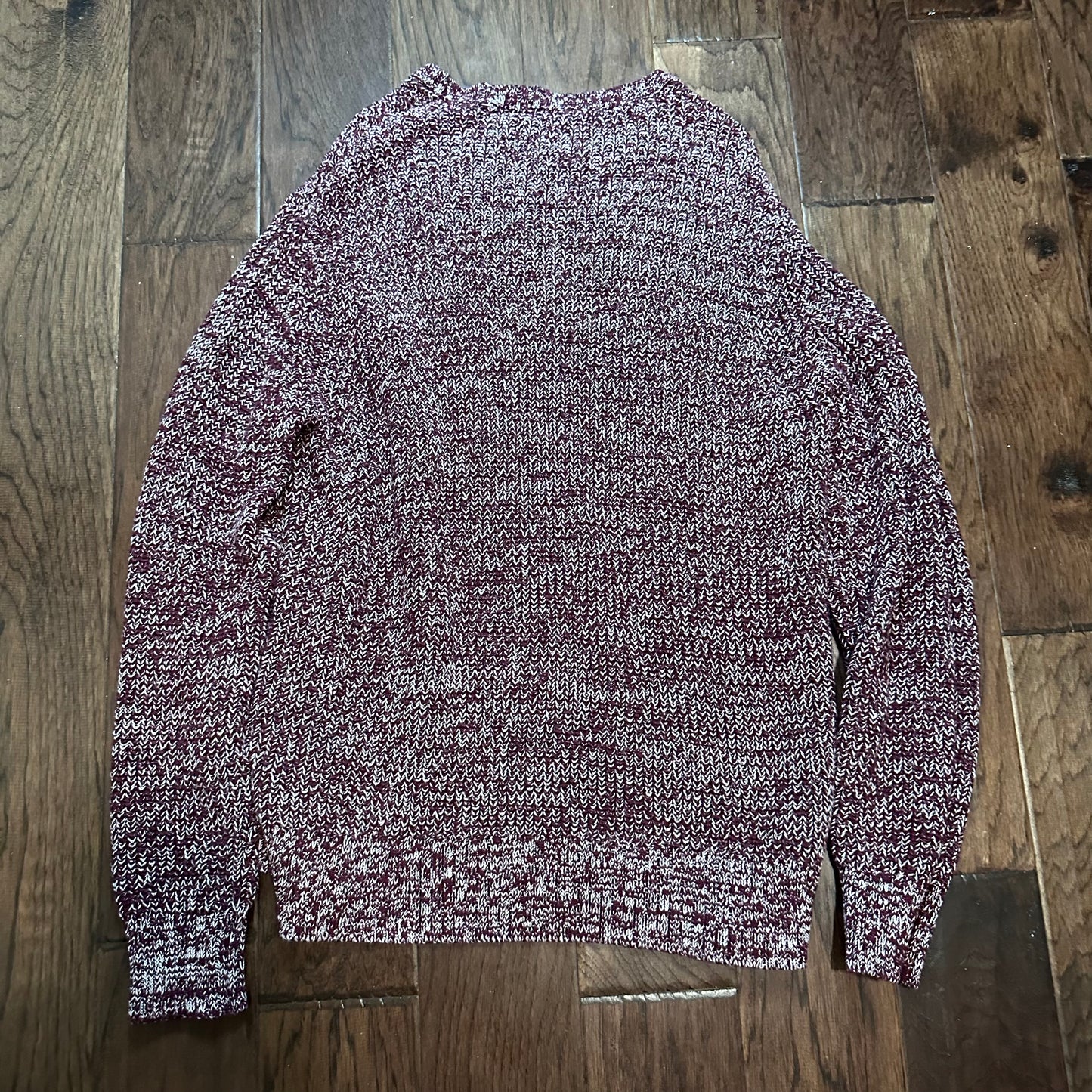 Eagle Burgundy Sweater | American Large Sweater | WFindThrift