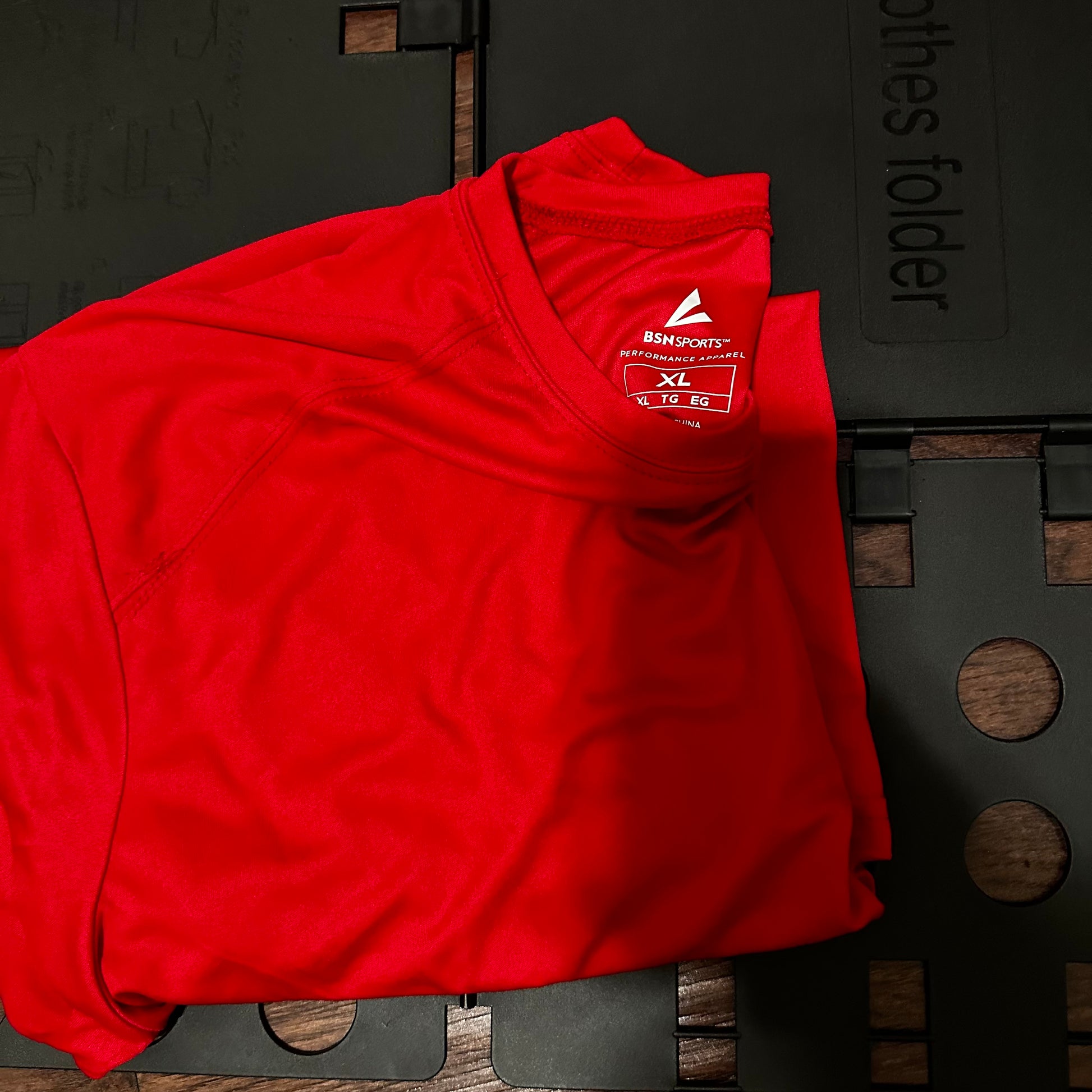 BSN Sport Red Shirt | Performance Red Shirt | WFindThrift