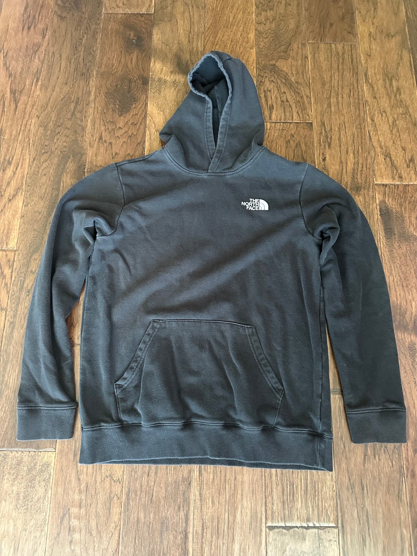 North Face - Black Hoodie - Youth XL