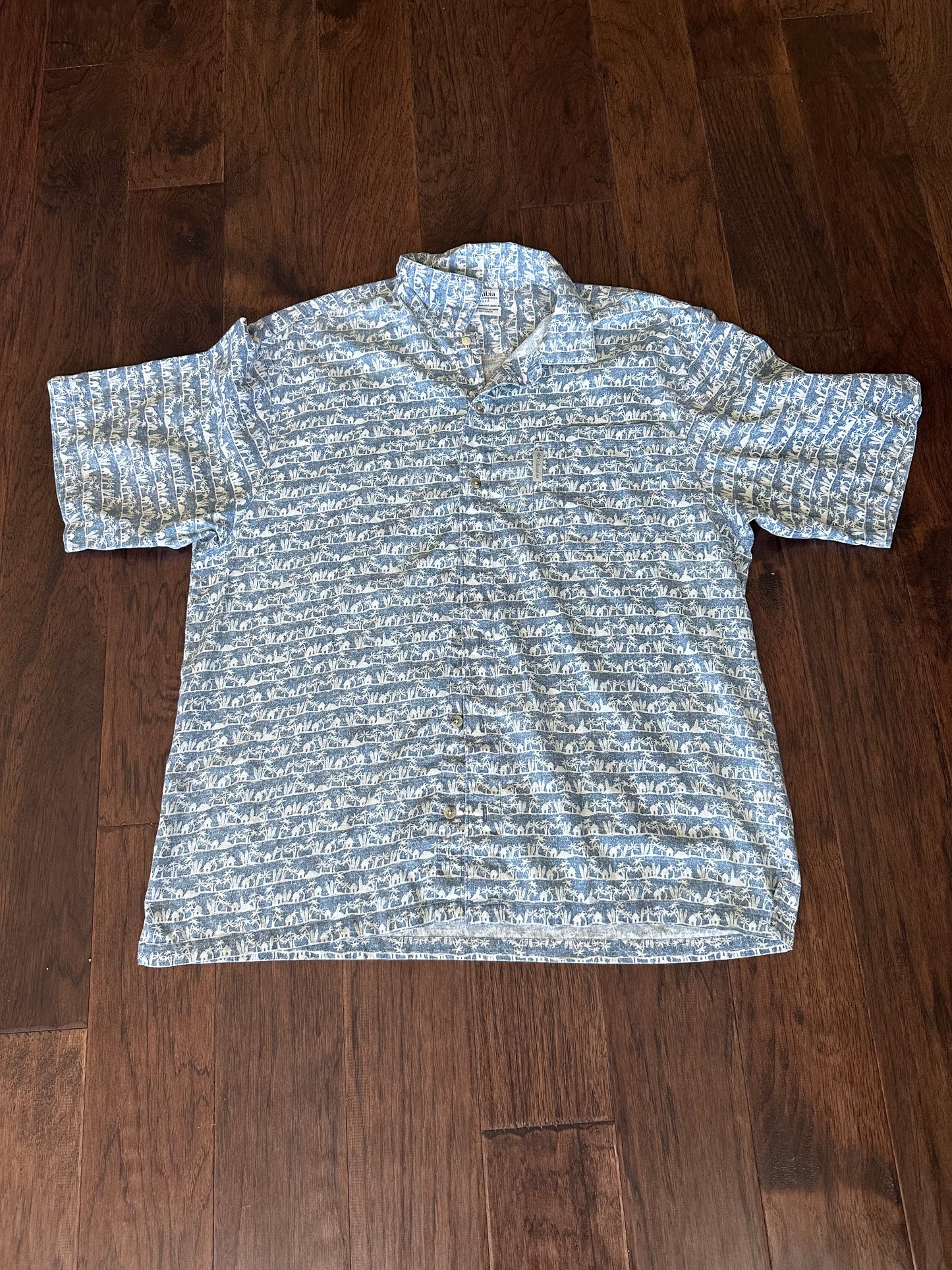 Columbia - Blue - Button Down - Large