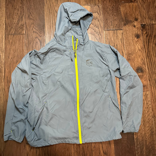 Grey rain jacket - Large