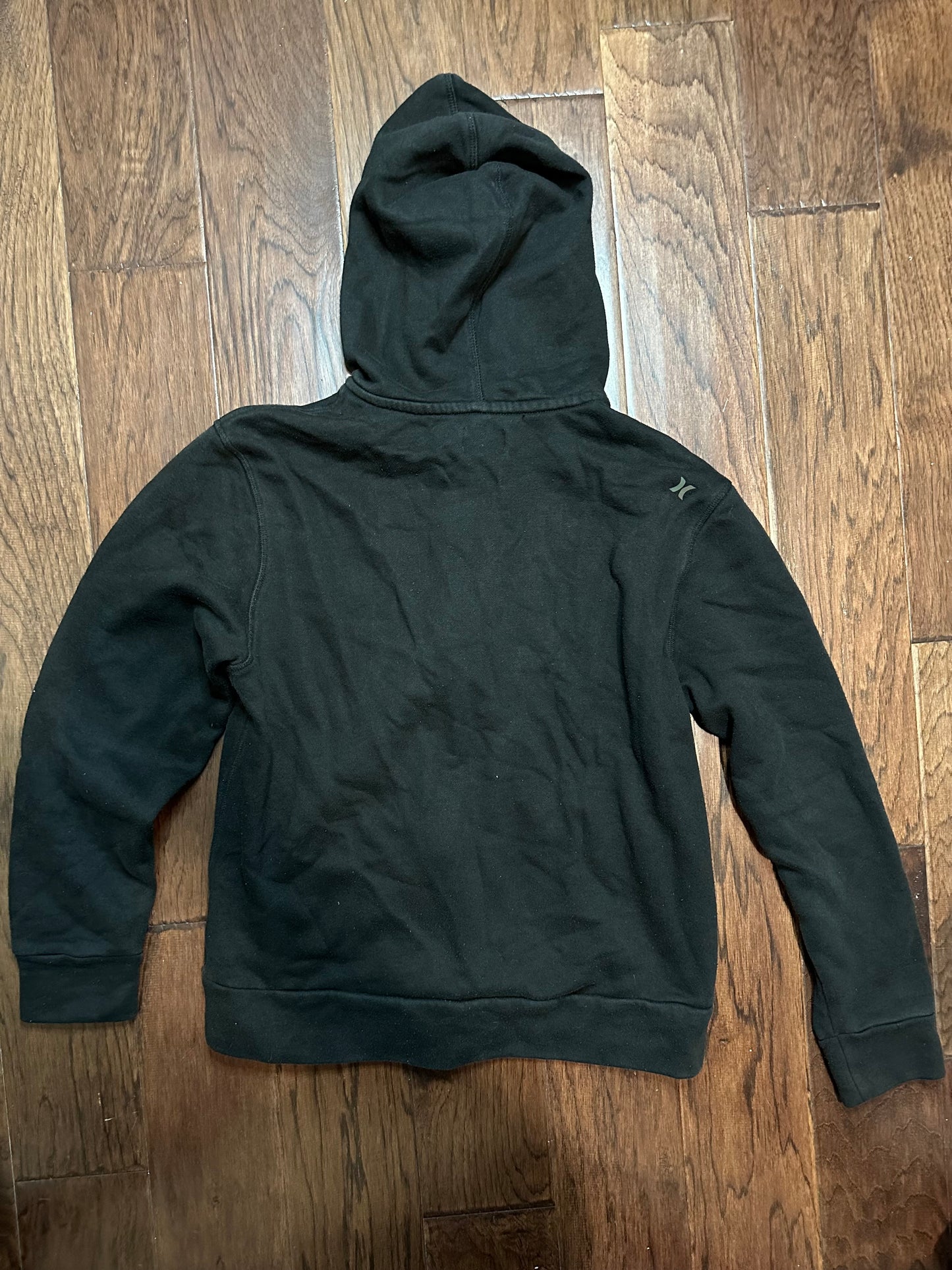Hurley black hoodie with zipper - Small